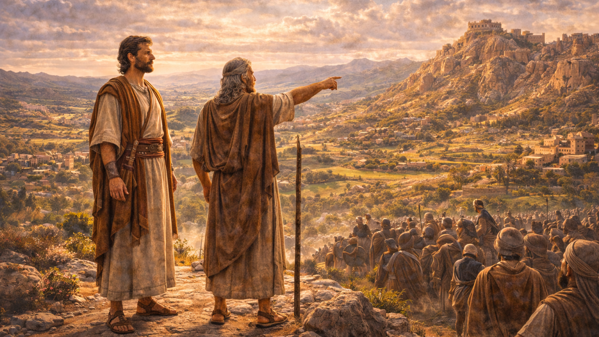 Leitura Bíblica: Josué 13-15