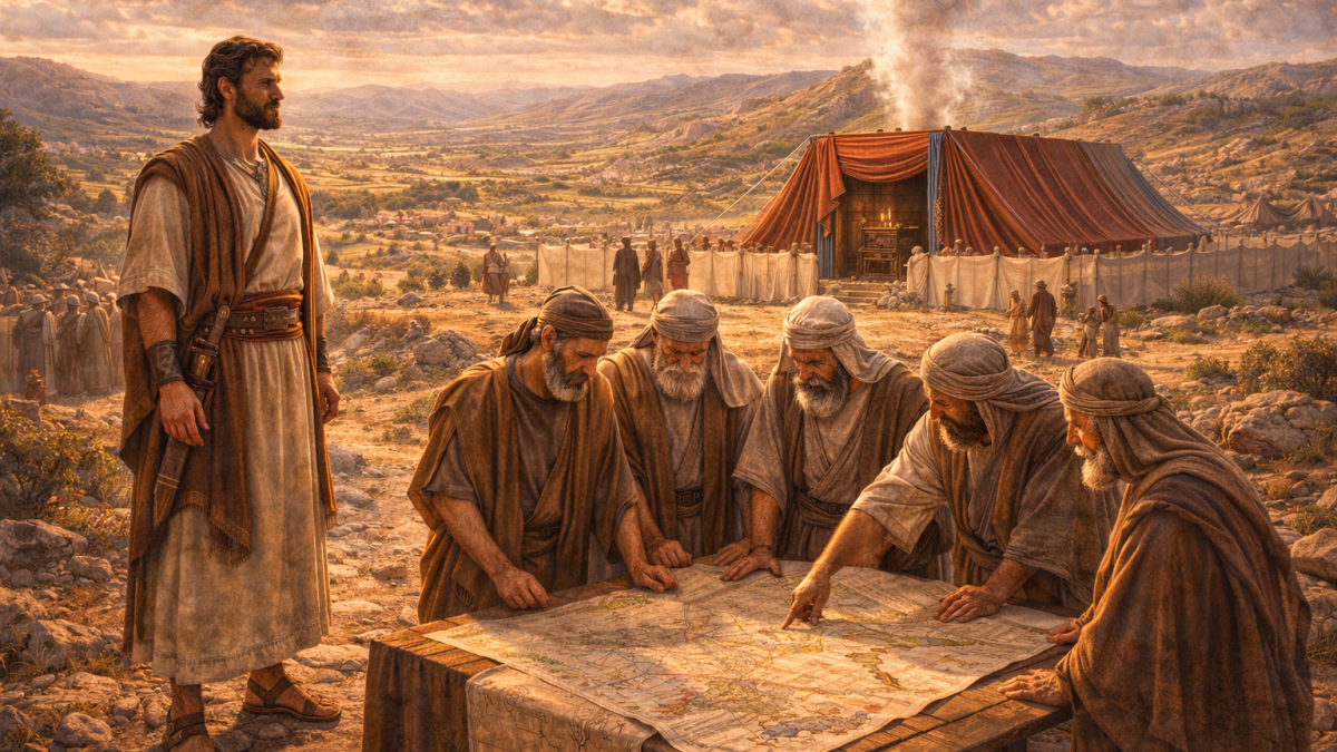 Leitura Bíblica: Josué 16-18