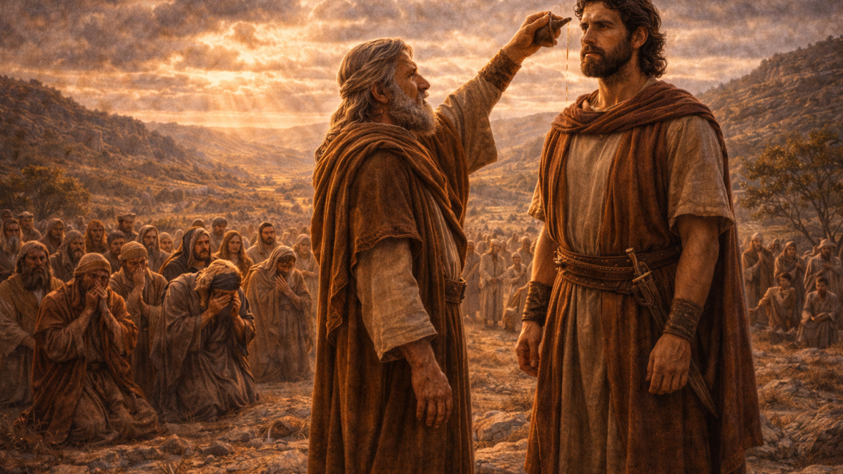 Leitura Bíblica: 1 Samuel 8-10