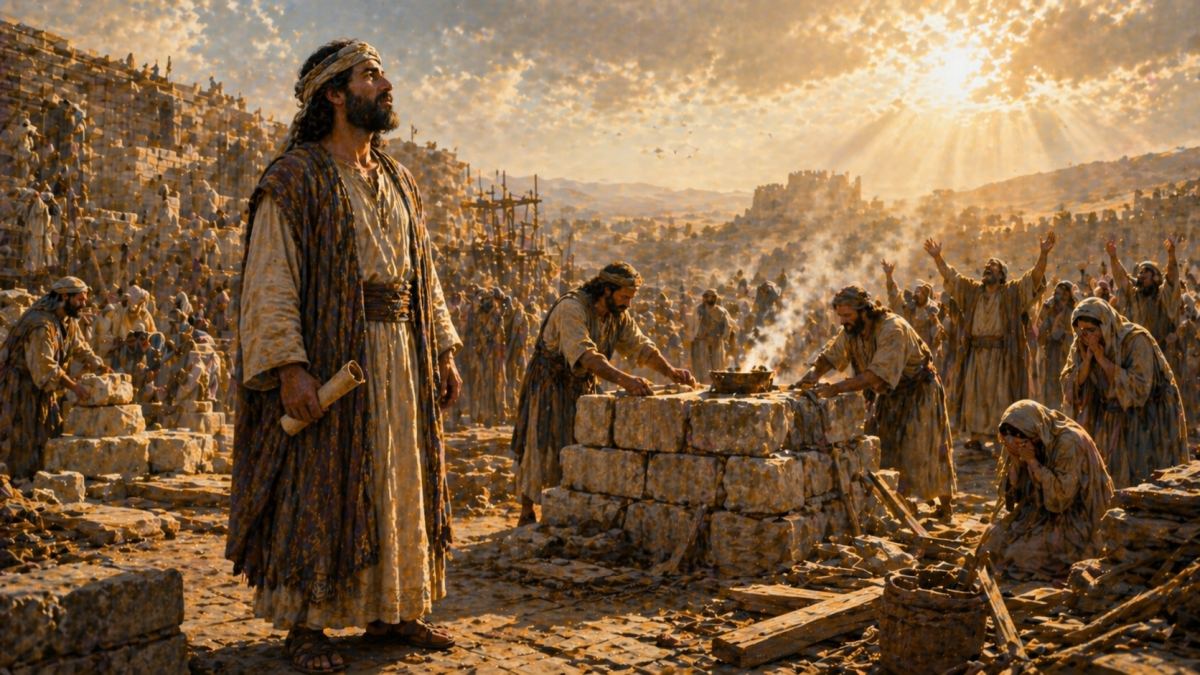 Leitura Bíblica: Esdras 1-3